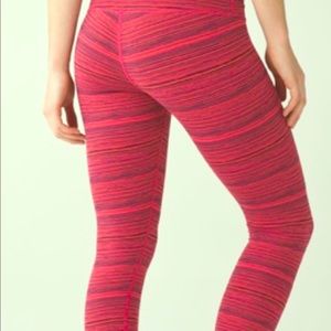 Lu Lu lemon “capris”  Wunder Under Crop III